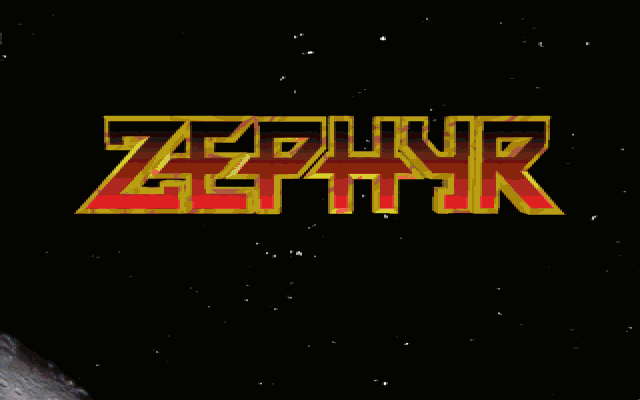 Title screen from Zephyr