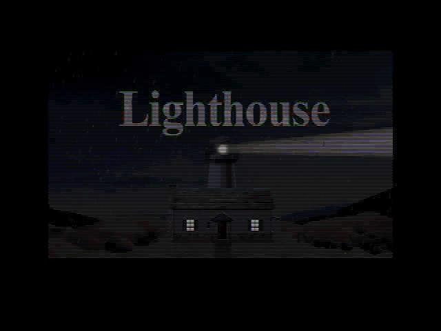 Title screen from Lighthouse: The Dark Being