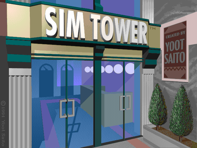 Title screen from SimTower: The Vertical Empire