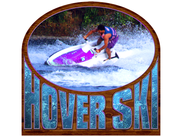Title screen from HoverSki
