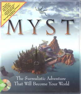 Box art for Myst, courtesy of MobyGames