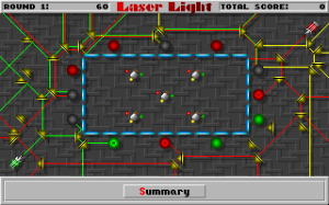 Screenshot from Laser Light