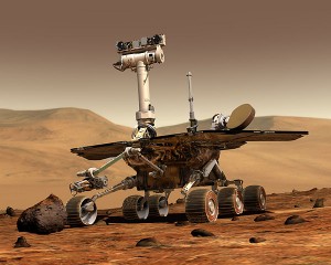 NASA Mars Exploration Rover rendering