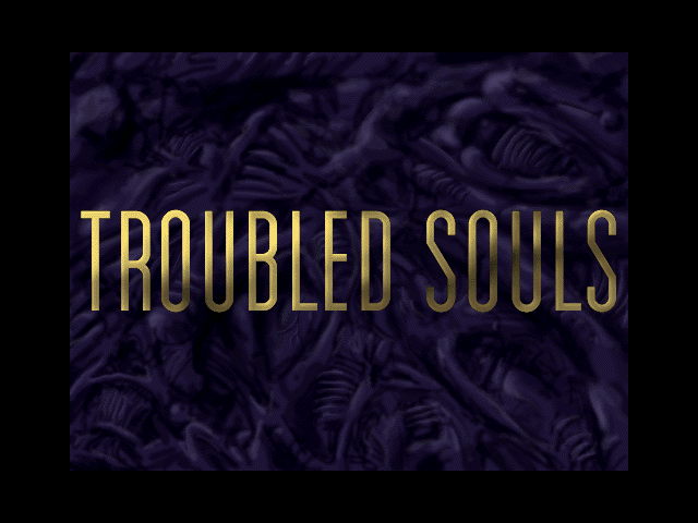 Title screen from Troubled Souls