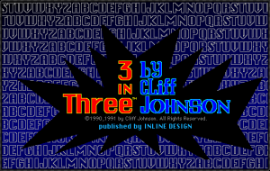 Title screen from 3 in Three