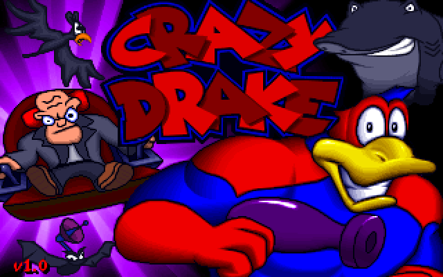 Title screen from Crazy Drake