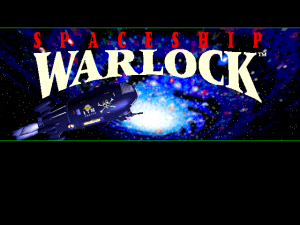 Title screen from Spaceship Warlock