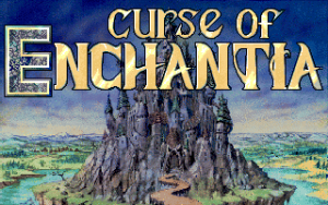 Title screen from Curse of Enchantia
