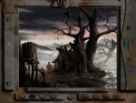 Screenshot from Tlön: A Misty Story