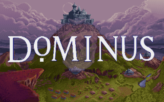 Title screen from Dominus