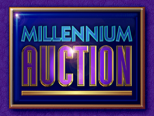 Title screen from Millennium Auction