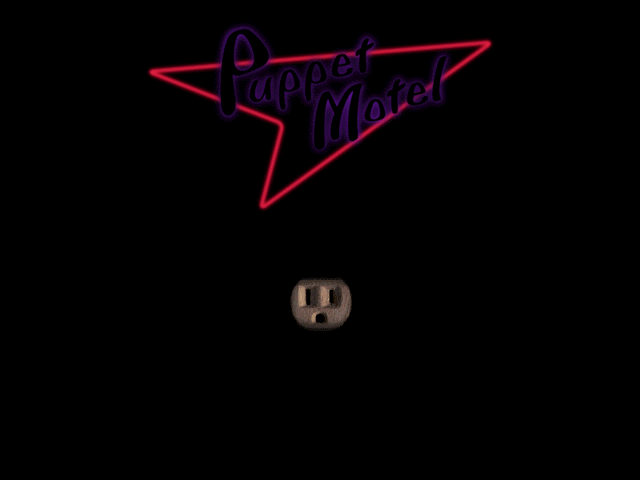 Title screen from Puppet Motel