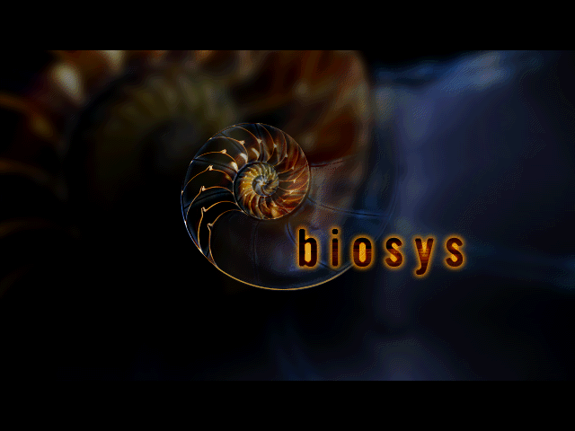 Title screen from Biosys