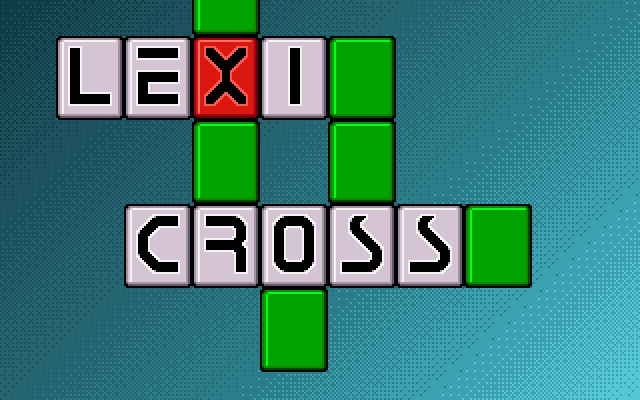 Title screen from Lexi-Cross