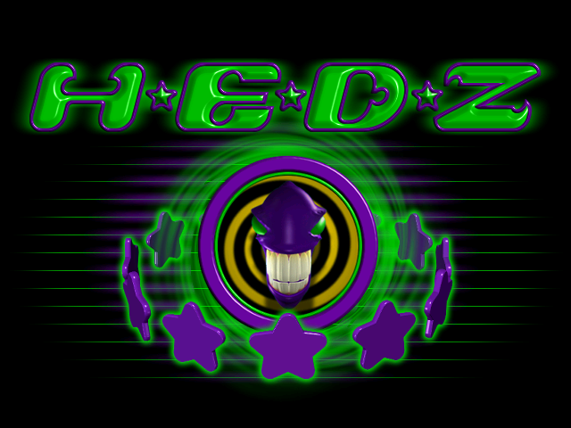 Loading screen from H.E.D.Z.: Head Extreme Destruction Zone