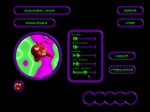 Screenshot from H.E.D.Z.: Head Extreme Destruction Zone