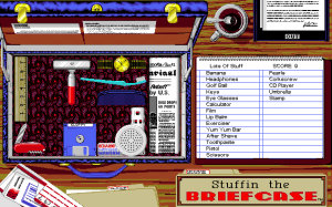 Screenshot from Stuffin the Briefcase