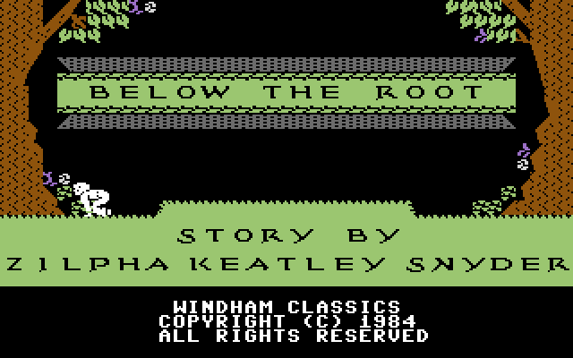 Title screen from Below the Root