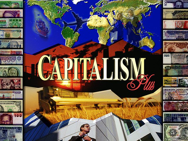 Title screen from Capitalism Plus