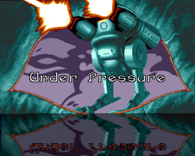 Title screen from Under Pressure