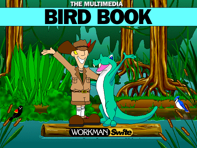 Title screen from The Multimedia Bird Book