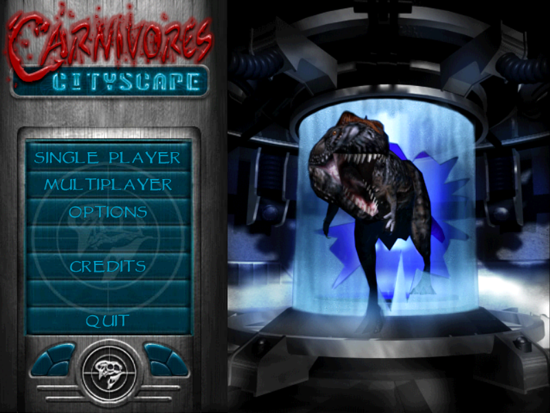 Title screen from Carnivores: Cityscape