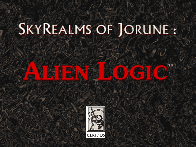 Title screen for Alien Logic